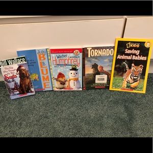 6 book bundle - all new Scholastic books